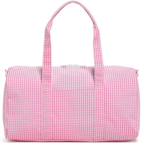 Gingham Pink Weekender