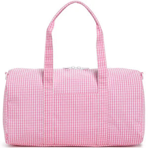Gingham Pink Weekender