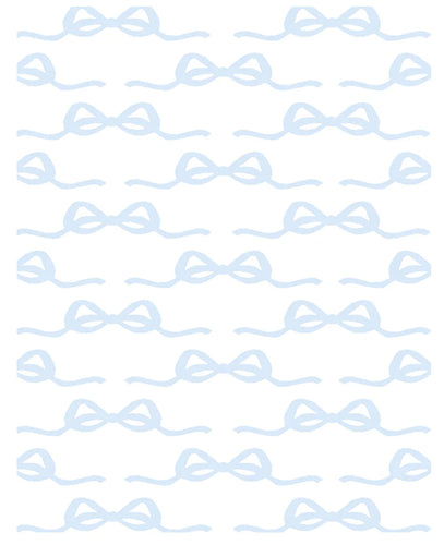 The Perfect Bow Baby Blanket Blue
