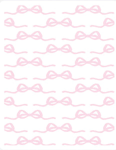 The Perfect Bow Baby Blanket Pink