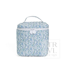 QUILTED GO GO LUNCH INSULATED BAG - HAMPTONS FLORAL