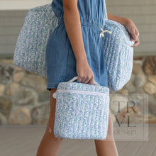 QUILTED GO GO LUNCH INSULATED BAG - HAMPTONS FLORAL