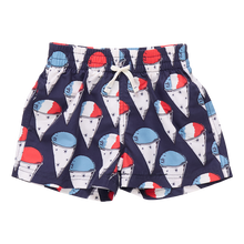 Boys Navy Snow Cone Trunks