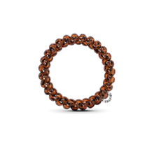 Tortoise - Large Spiral Hair Coils, Hair Ties, 3-pack