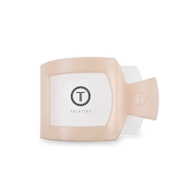Almond Beige Small Flat Square Clip