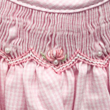 Bishop Zig-Zag Smocked Dress