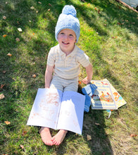 Blue Knit Mittens (Baby/Toddler, Kid)