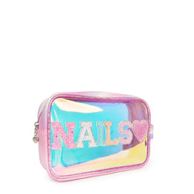 'Nails' Clear Glazed Pouch