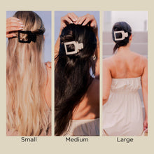 Flat Square Hair Clip | Large | Summer Sky