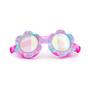 Ombre flower Swim Goggle, Summer Toy, Girls, Kids, Beach
