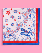 Americana Cowgirl Bandana 27 Inch | Pink Western Rodeo Bach