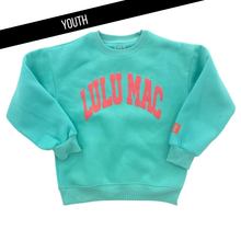 Lulu Mac MINT WITH CORAL PUFF