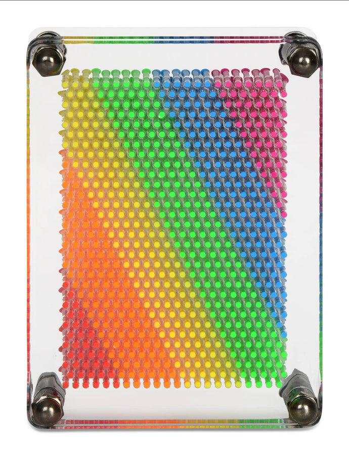 Rainbow Pin Art