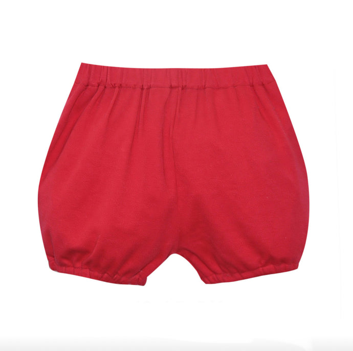 Red Knit Bloomer Bottom