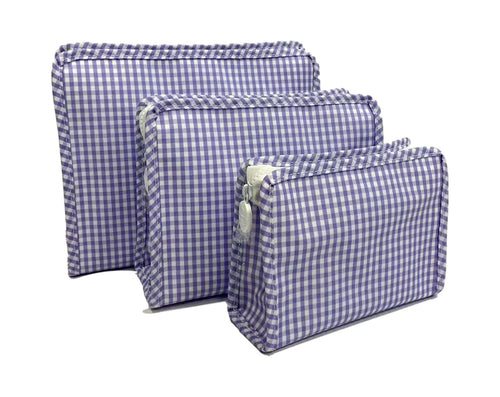 Roadie Medium-lilac Gingham