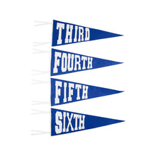 Back to School Pennant Rockefeller Royal Felt