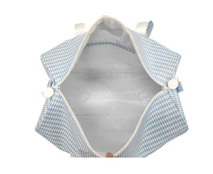 Gingham Mist Weekender