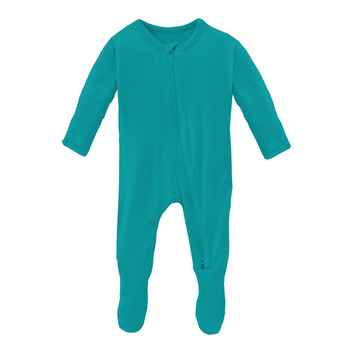 Footie with 2 Way Zipper Neptune