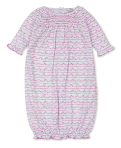 Blossoms Smocked Gown