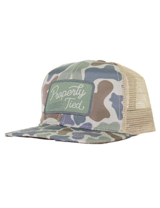 Trucker Hat, Vintage Camo