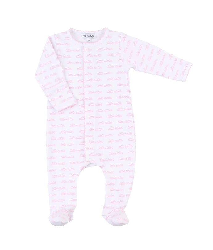 Little Sister Printed Footie