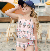 Girls Joy Tankini, Pink Soft Serve