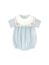 Christian Bubble -Blessings Blue Batiste Holly
