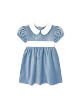 Elenor Dress Beaufort Blue Velvet