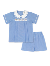 Noah Ribbon Short Set - River Royal Mingingham