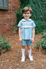 Benton Bloomer/Short Set Beaufort Blue Velvet