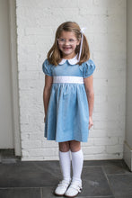 Elenor Dress Beaufort Blue Velvet