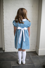 Elenor Dress Beaufort Blue Velvet