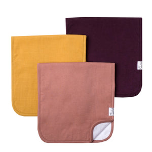 Copper Pearl Burp Cloth Set
