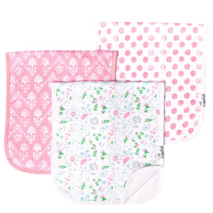 Copper Pearl Burp Cloth Set