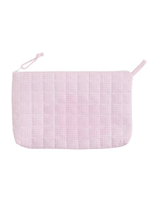 Quilted Luggage-Pink