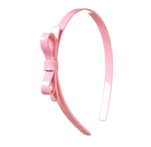 Acrylic Headbands Thin Bow