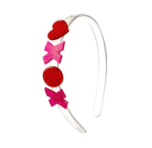 Valentine Heart Acrylic Headbands