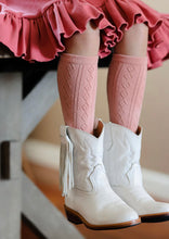 Blush Fancy Knee High Socks