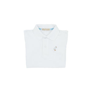 Prim and Proper Polo Worth Ave White