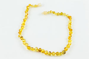 100% CERTIFIED BALTICAMBER Baby Necklace Polished