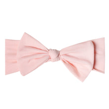 Copper Pearl Knit Headband Bow(prints)