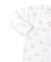 Jungle Kins Zipper Footie, Pink