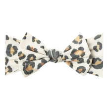 Copper Pearl Knit Headband Bow(prints)