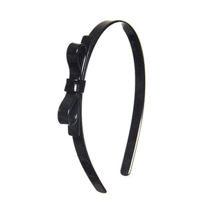 Acrylic Headbands Thin Bow