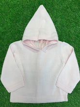 Zip back baby sweater