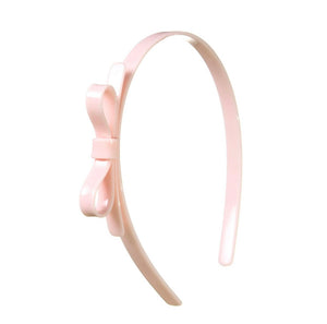 Acrylic Headbands Thin Bow