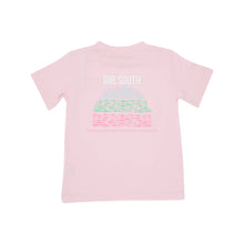 Sir Proper's T-Shirt Due South Palm Beach Pink