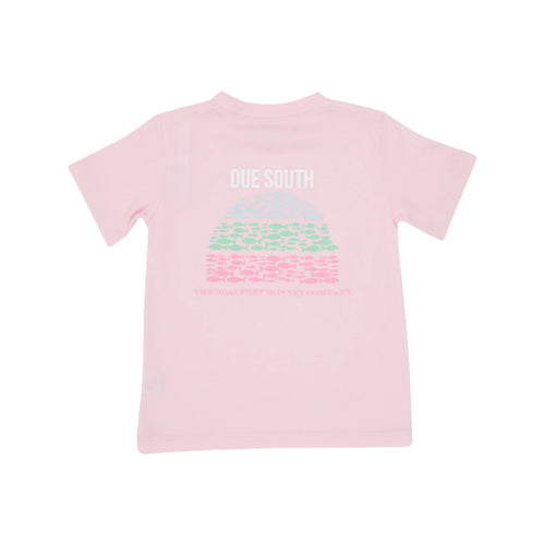 Sir Proper's T-Shirt Due South Palm Beach Pink