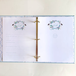 Our Baby Memory Book, Blue