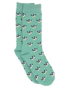 Lucky Duck Sock, Breaking Water
